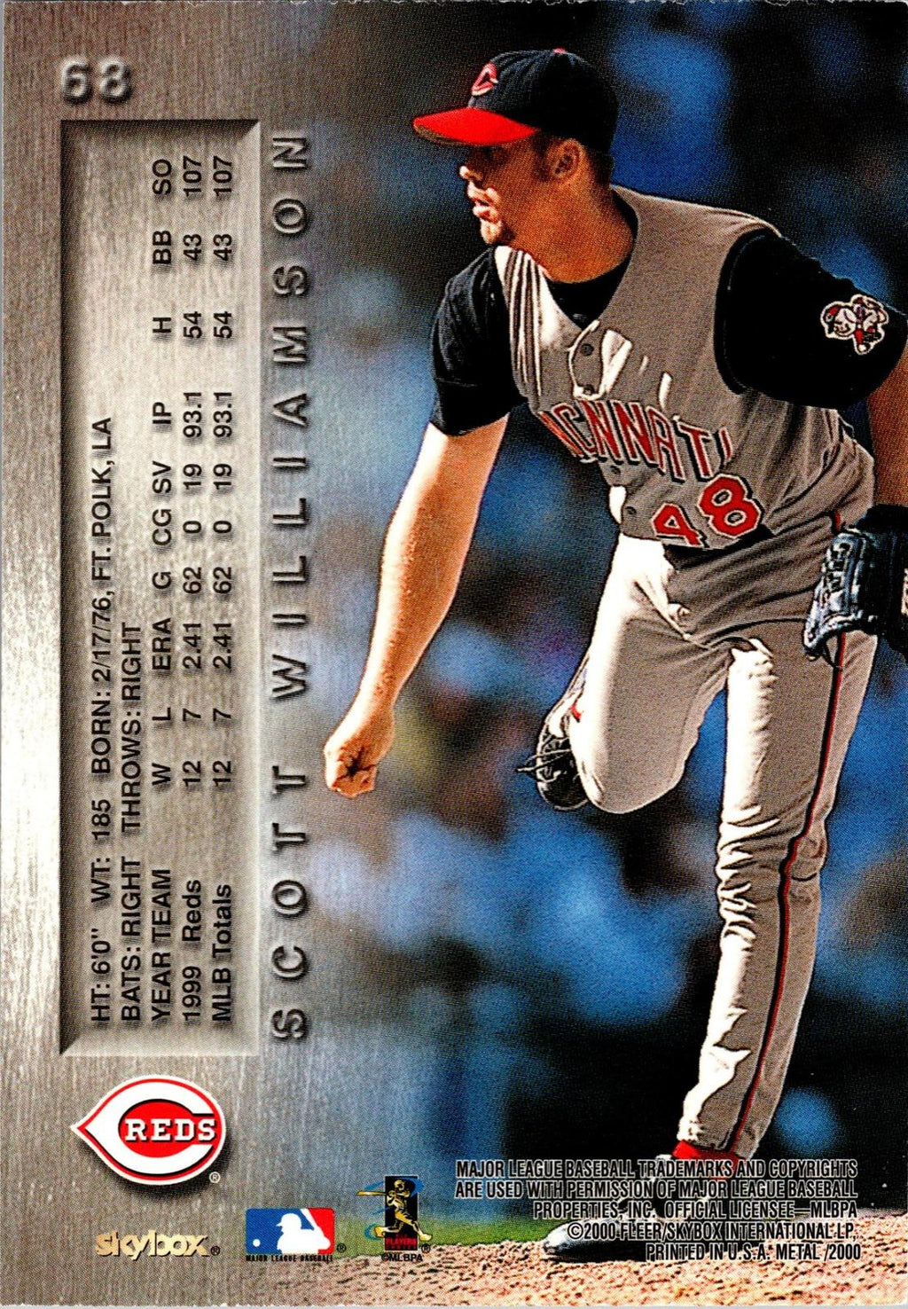2000 Metal #68 Scott Williamson