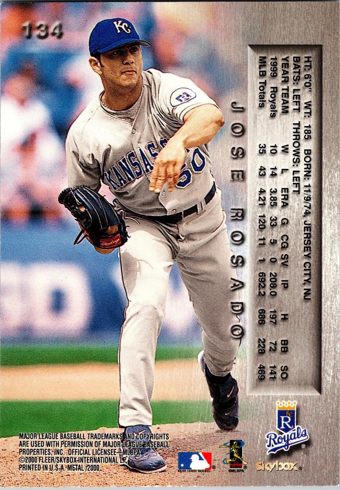 2000 Metal #134 Jose Rosado