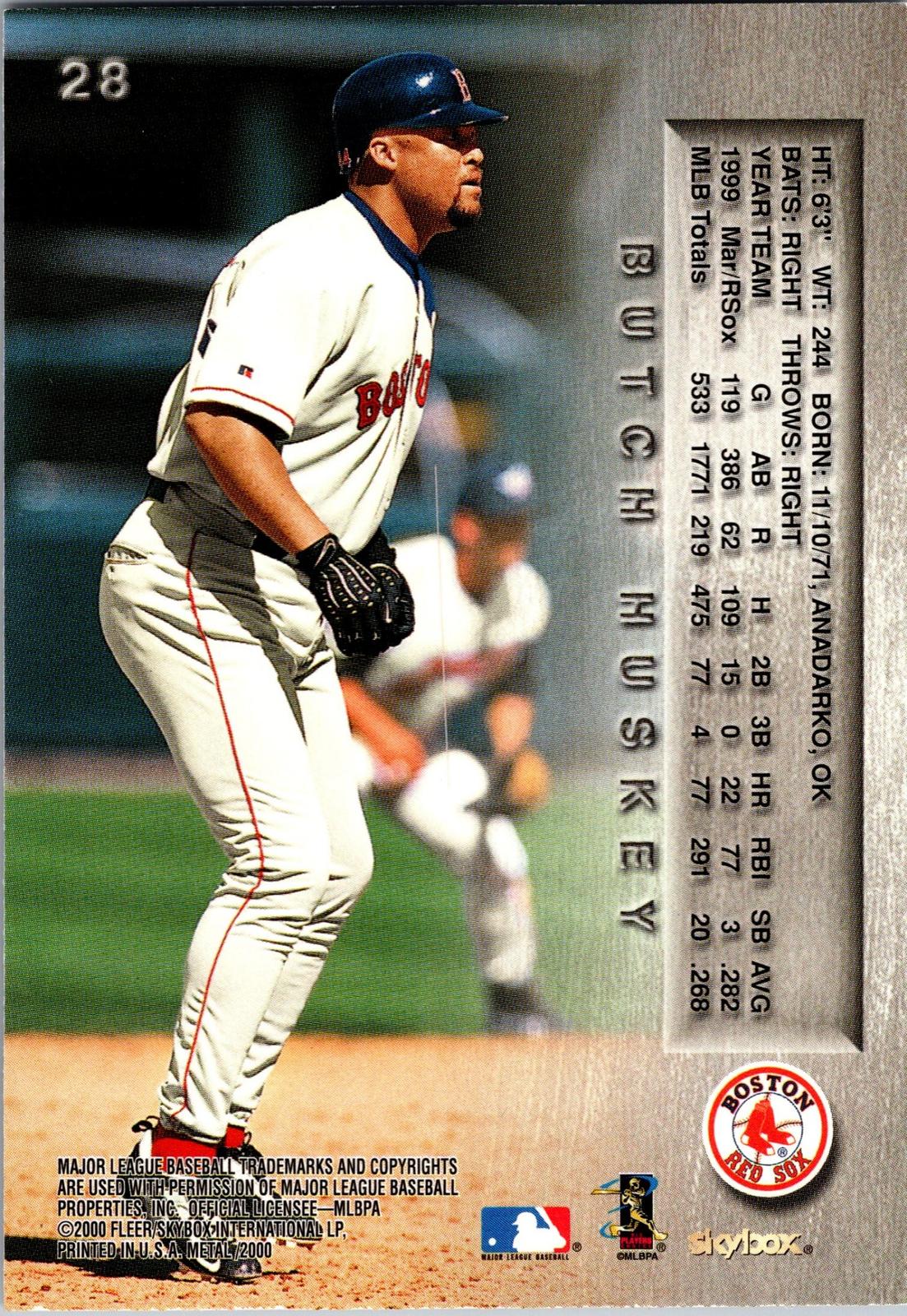 2000 Metal #28 Butch Huskey