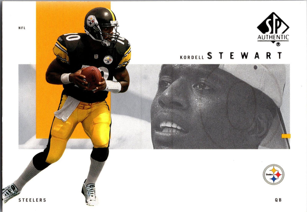 2001 SP Authentic #70 Kordell Stewart
