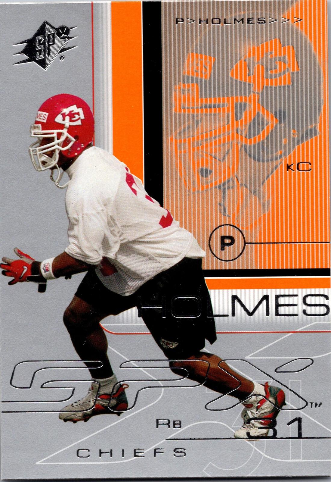 2001 SPx #45 Priest Holmes