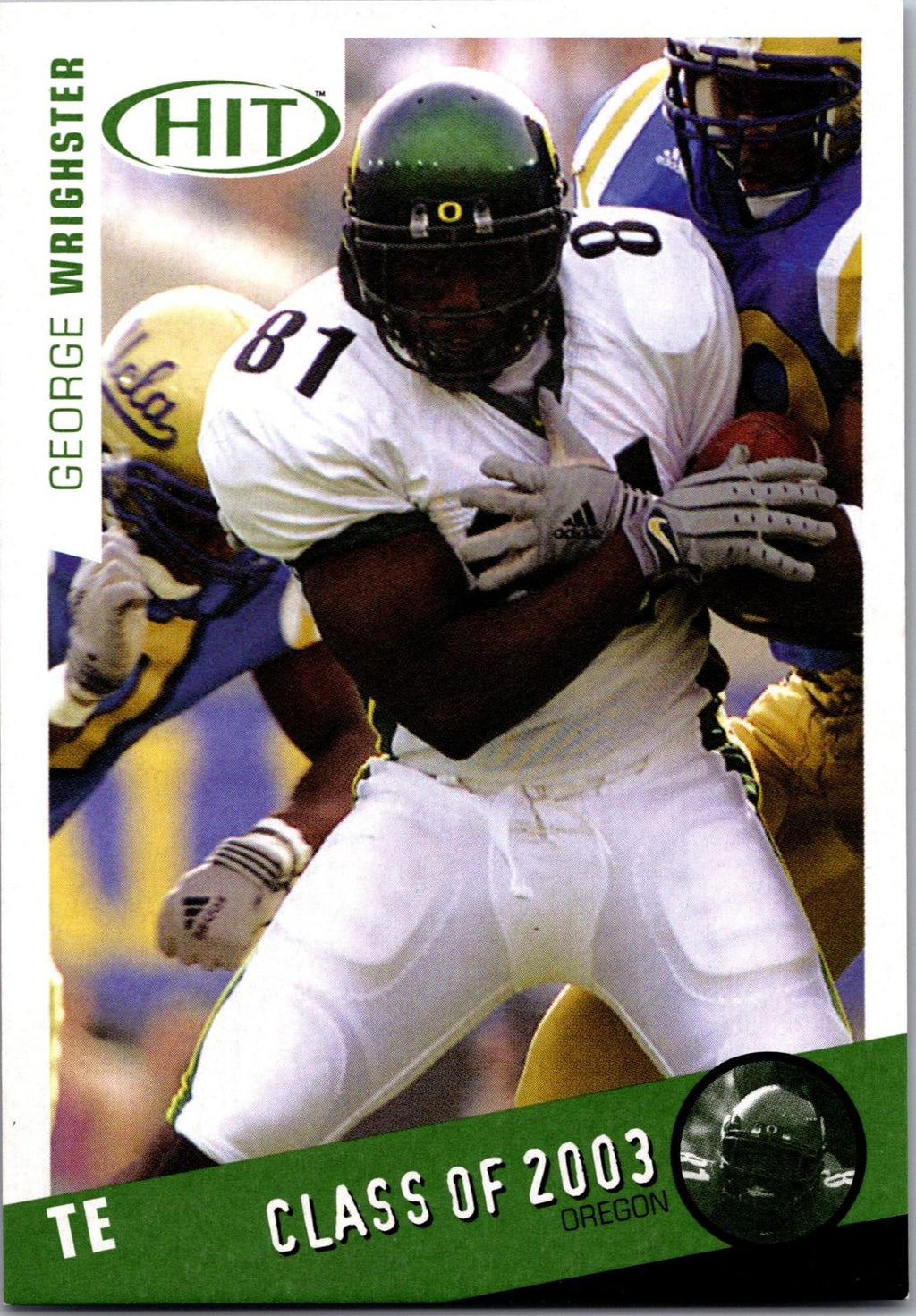 2003 SAGE HIT #C18 George Wrighster Class of 2003 Emerald