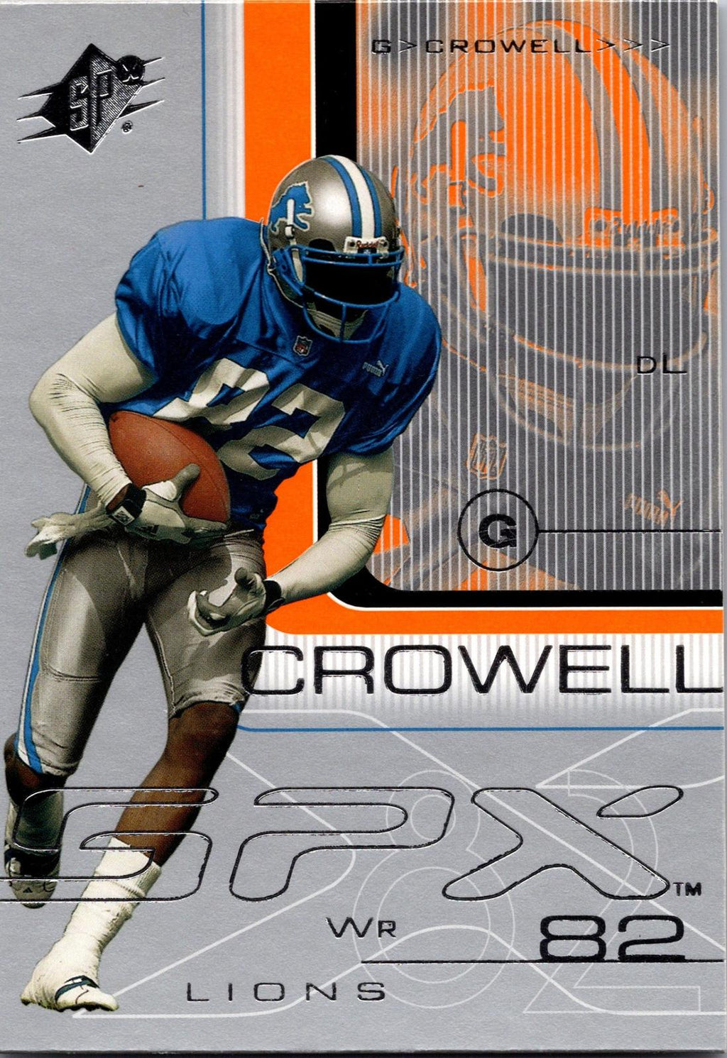 2001 SPx #32 Germane Crowell