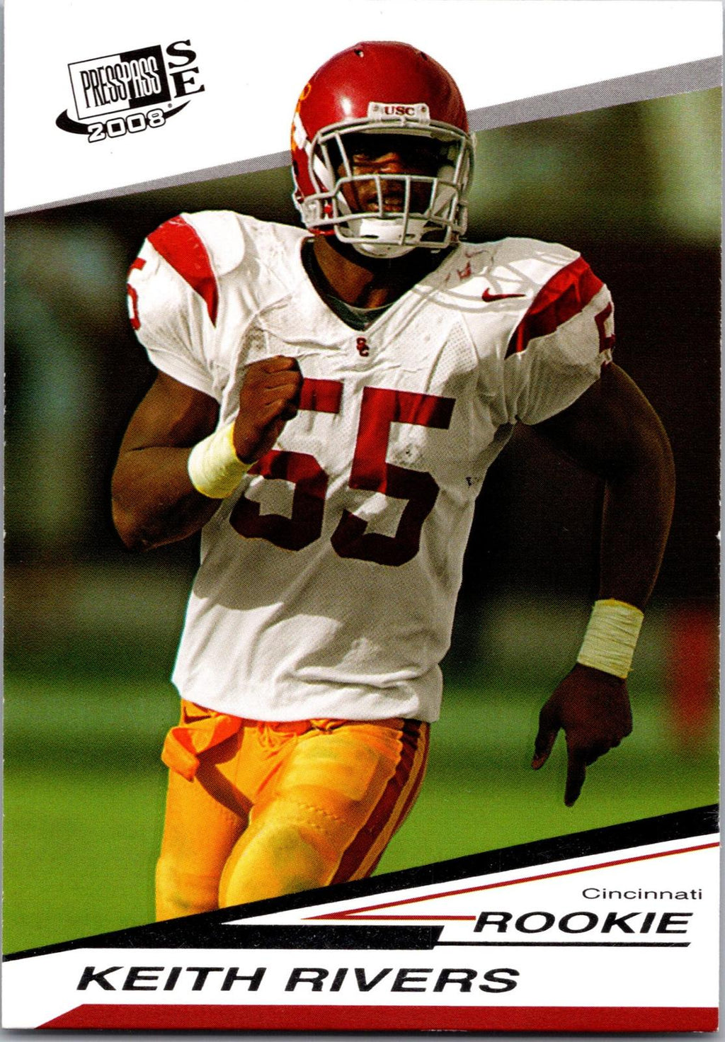 2008 Press Pass SE #42 Keith Rivers