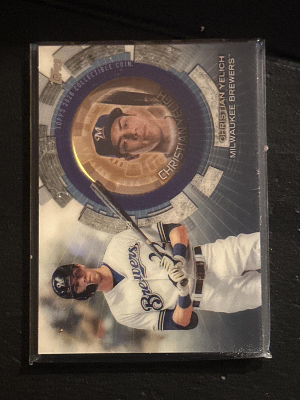 2020 Topps Update #TBC-CY Christian Yelich Baseball Coin Cards