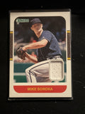 2021 Donruss #87M-MI Mike Soroka Retro 1987 Materials