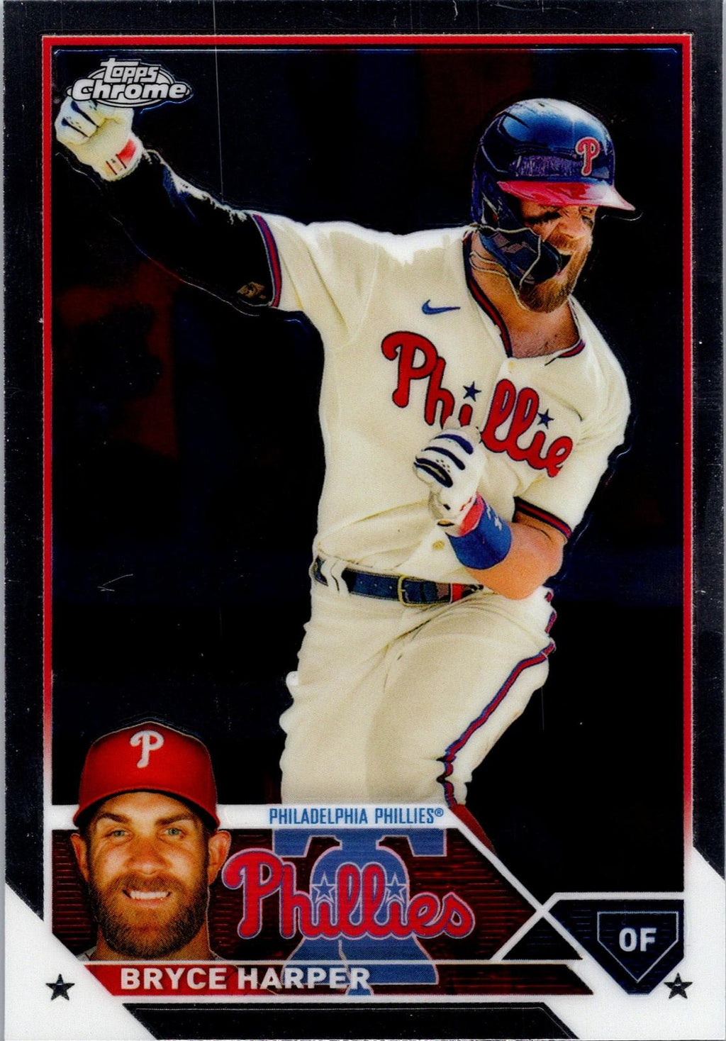 2023 Topps Chrome #3 Bryce Harper