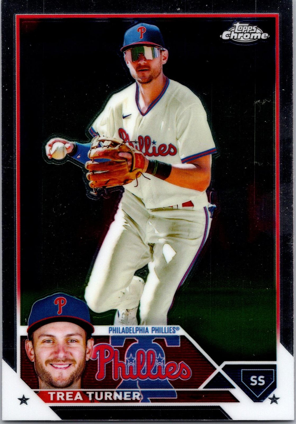 2023 Topps Chrome #103 Trea Turner