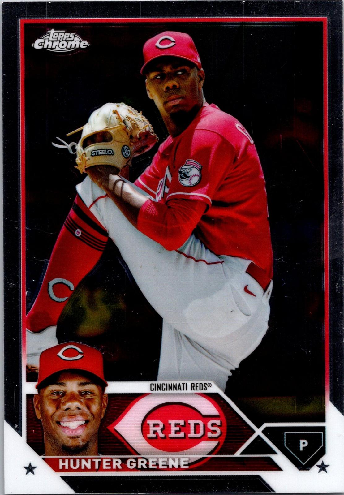 2023 Topps Chrome #40 Hunter Greene