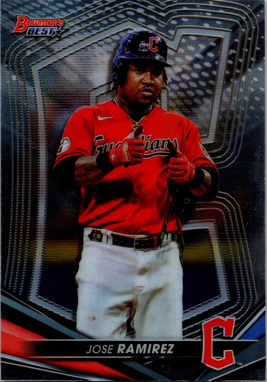 2022 Bowman's Best #52 Jose Ramirez