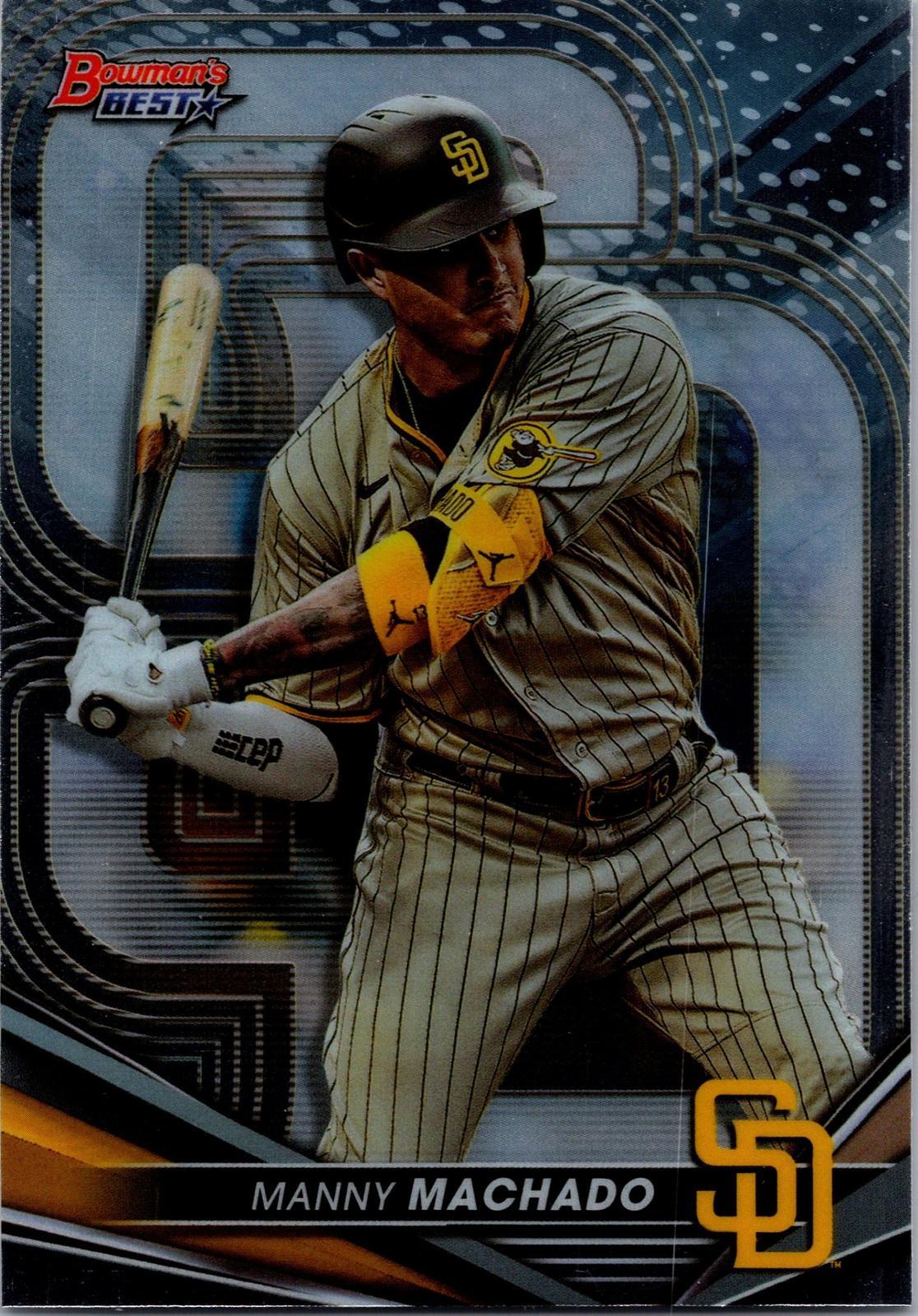 2022 Bowman's Best #40 Manny Machado Refractor