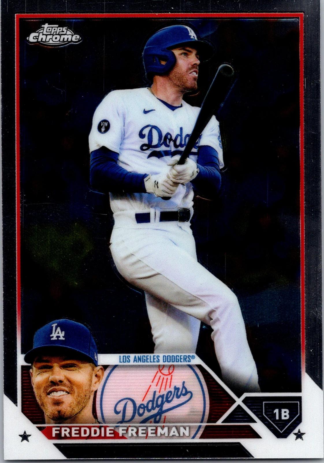2023 Topps Chrome #5 Freddie Freeman