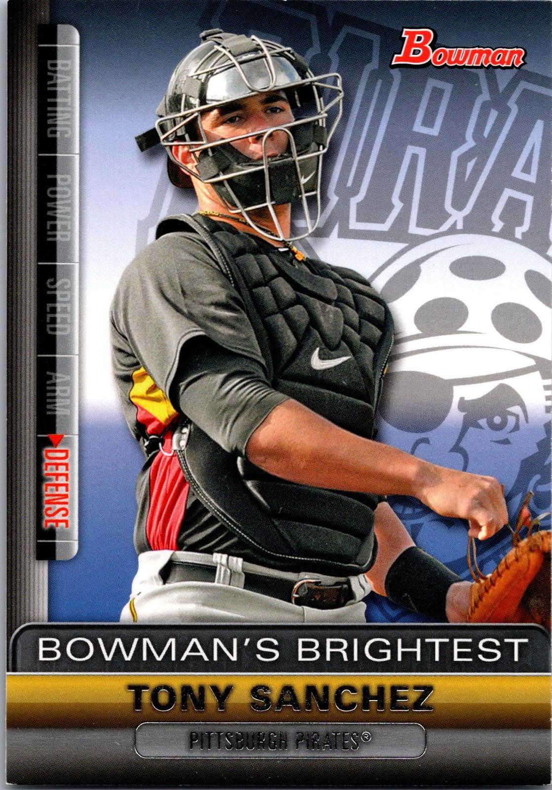 2011 Bowman #BBR24 Tony Sanchez Bowman's Brightest