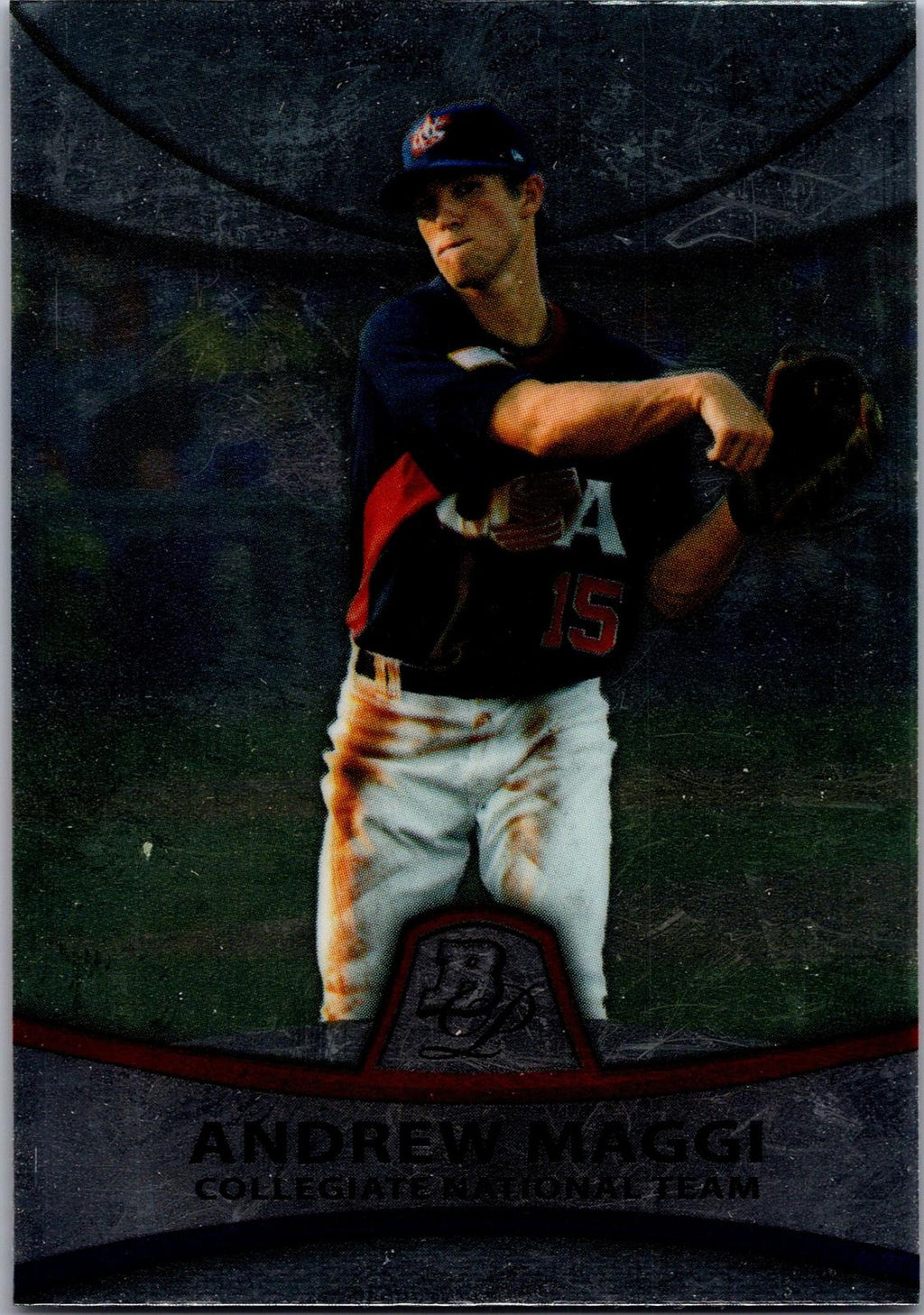 2010 Bowman Platinum #PP39 Andrew Maggi Prospects