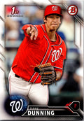2016 Bowman Draft #BD-104 Dane Dunning