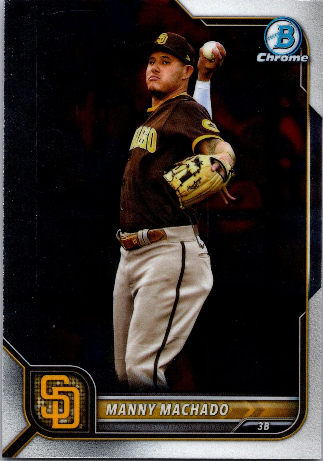 2022 Bowman Chrome #5 Manny Machado
