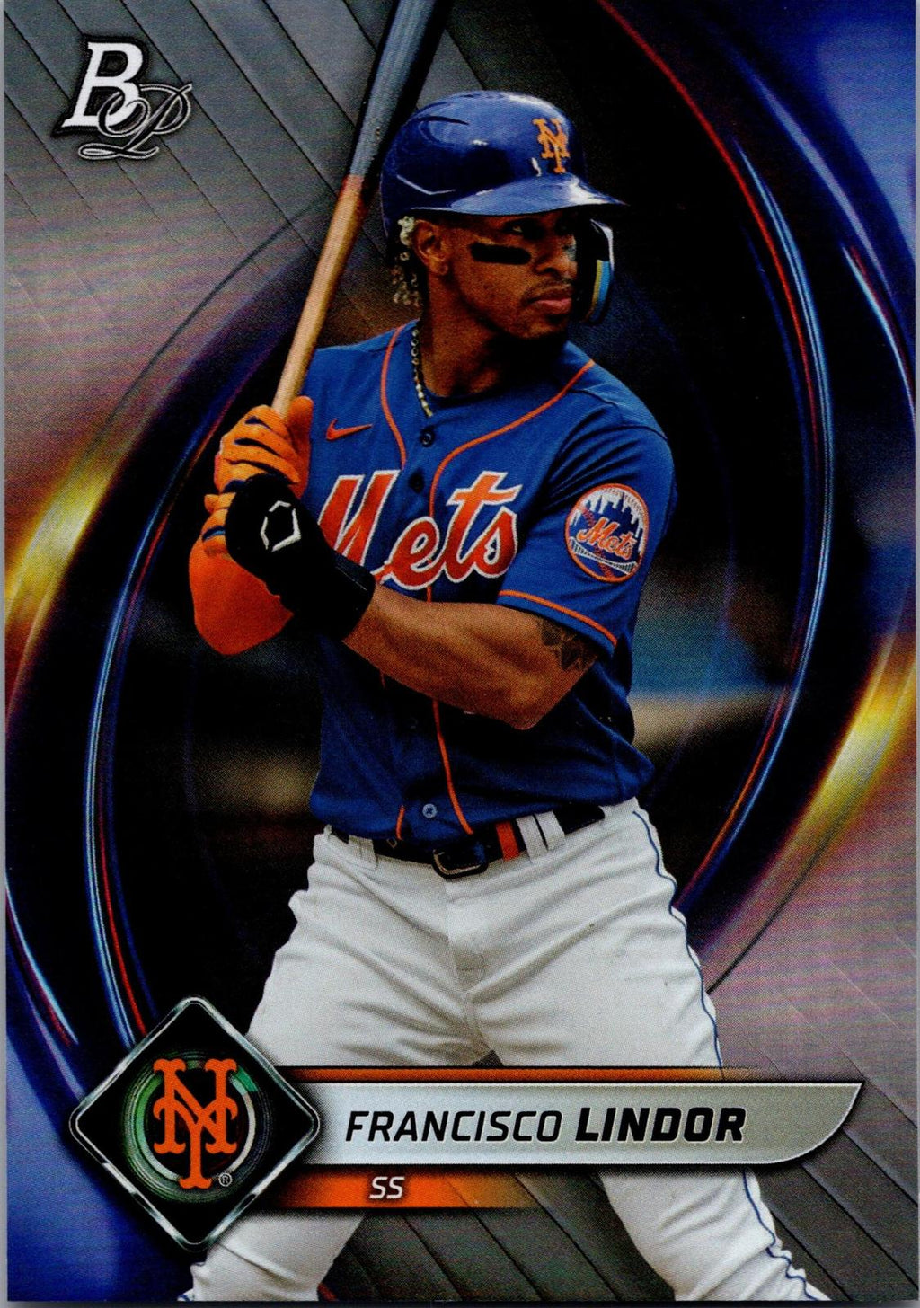 2022 Bowman Platinum #9 Francisco Lindor