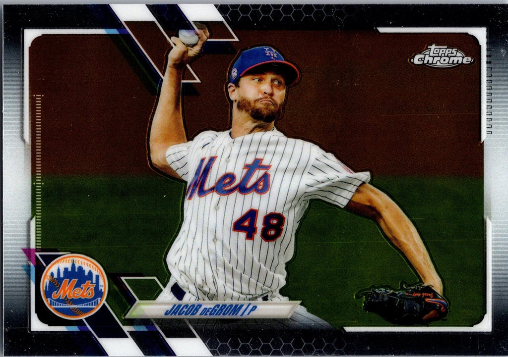 2021 Topps Chrome #12 Jacob deGrom