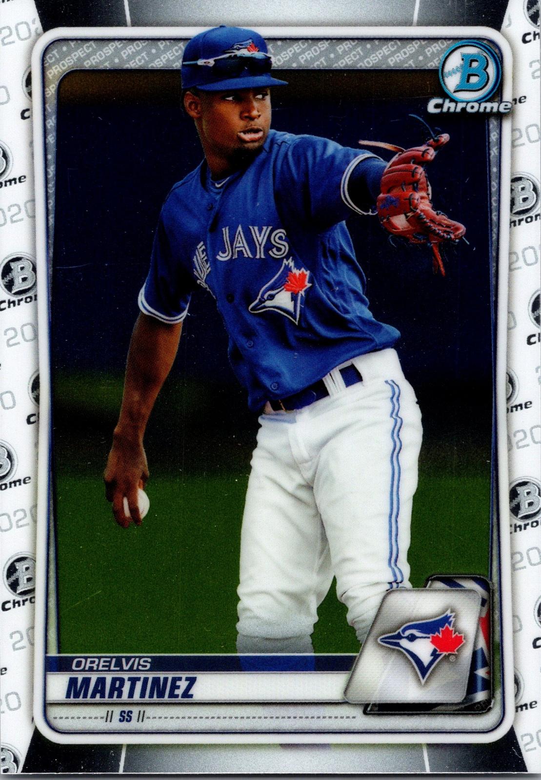 2020 Bowman Chrome #BCP-245 Orelvis Martinez Prospects