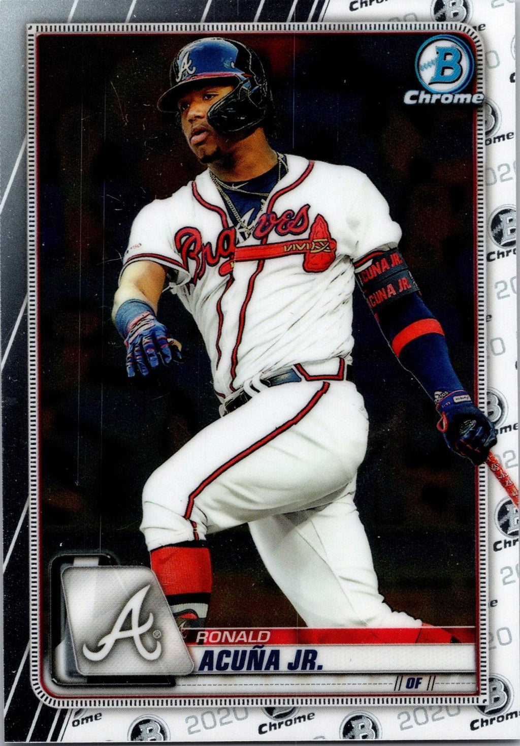 2020 Bowman Chrome #28 Ronald Acuña Jr.