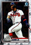 2020 Bowman Chrome #28 Ronald Acuña Jr.