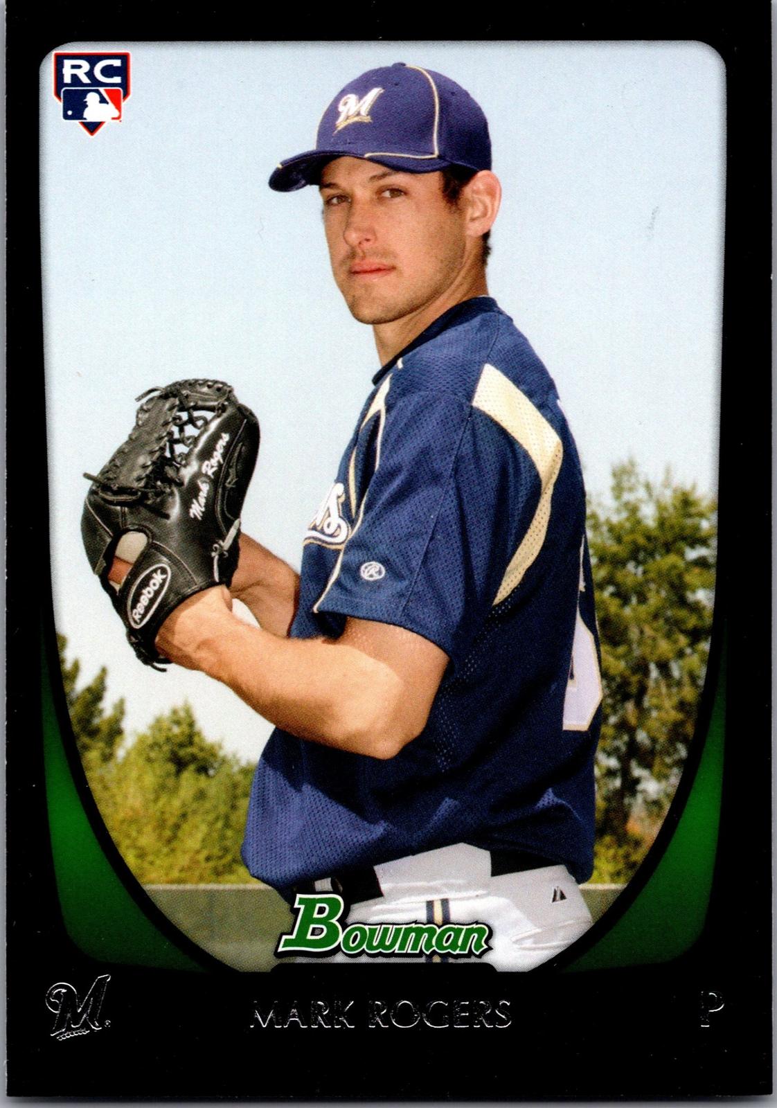 2011 Bowman #208 Mark Rogers