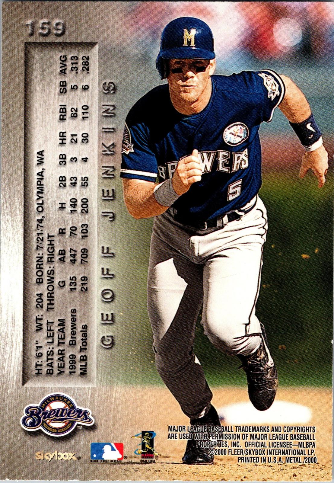 2000 Metal #159 Geoff Jenkins