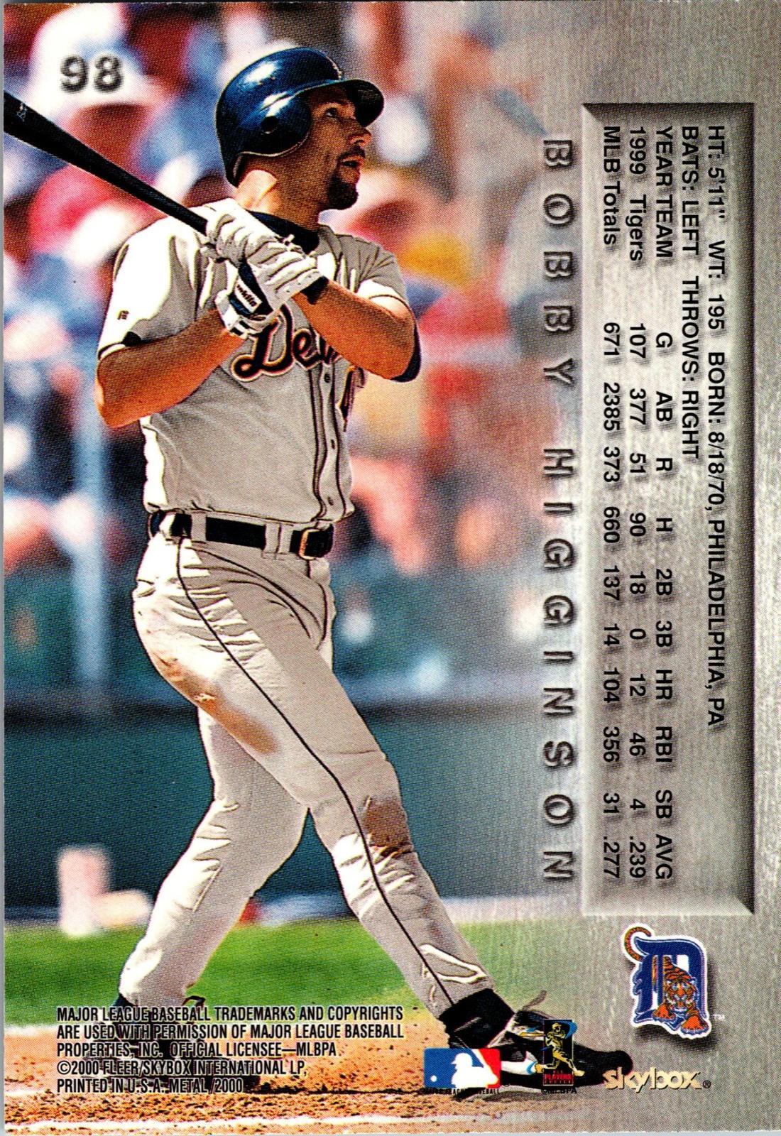 2000 Metal #98 Bobby Higginson