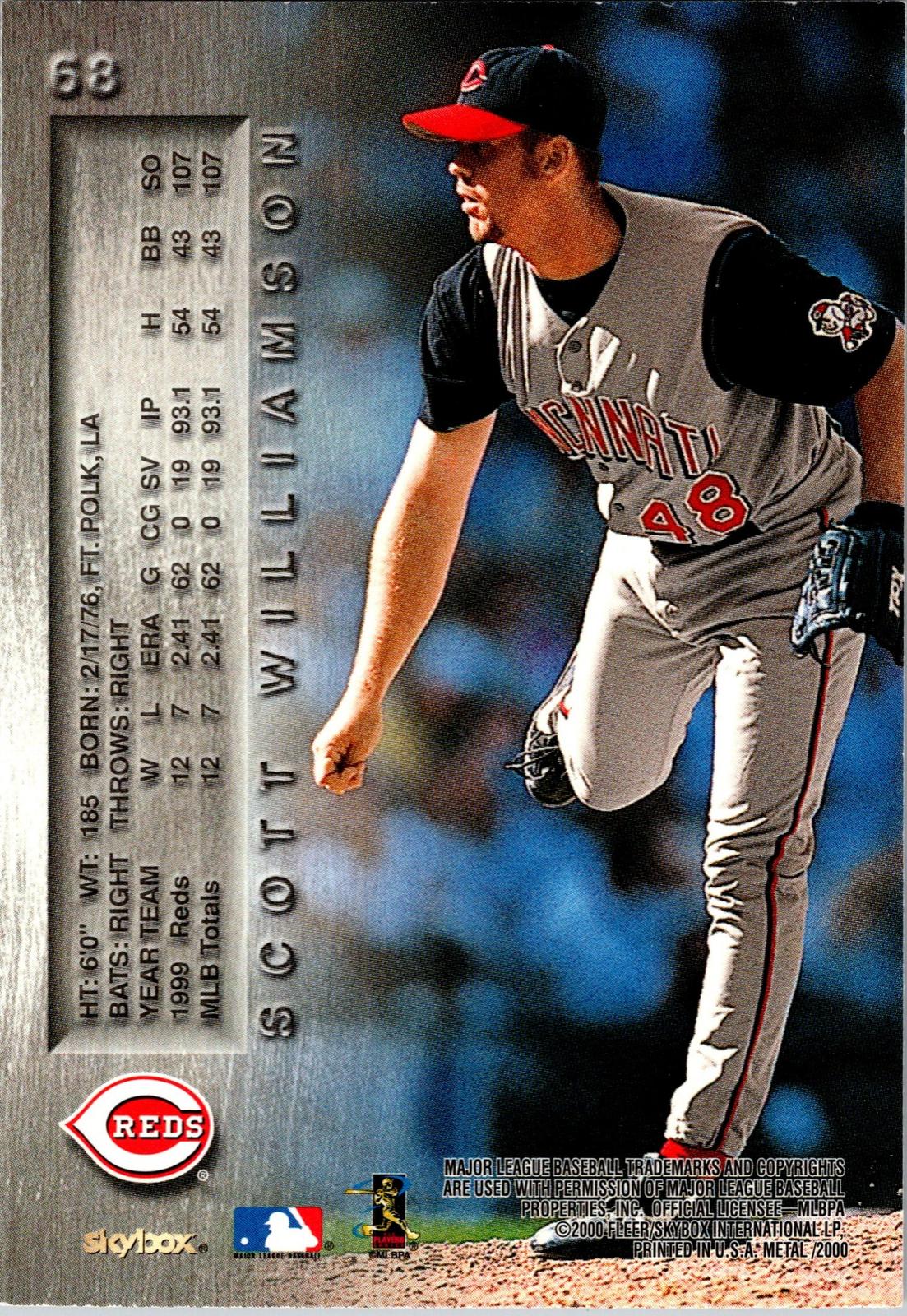 2000 Metal #68 Scott Williamson