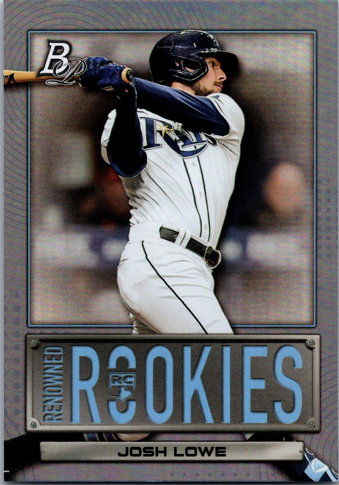 2022 Bowman Platinum #RR-7 Josh Lowe Renowned Rookies