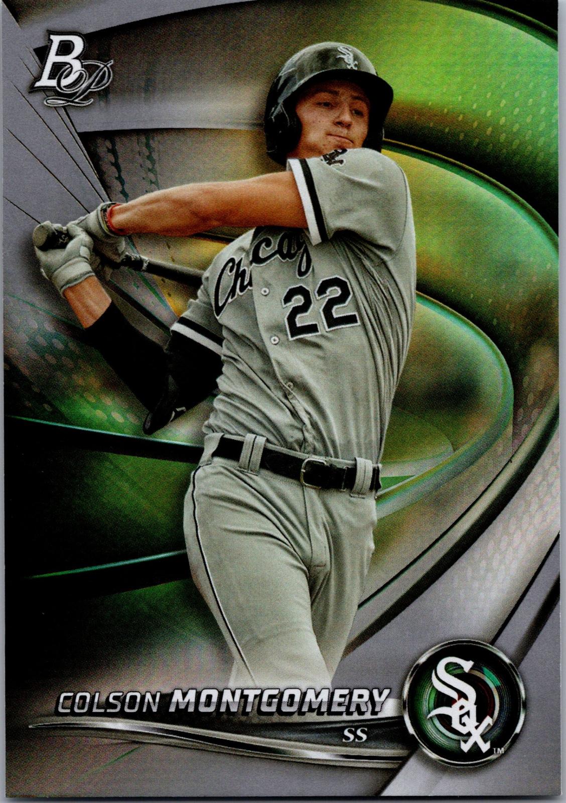 2022 Bowman Platinum #TOP-13 Colson Montgomery Top Prospects