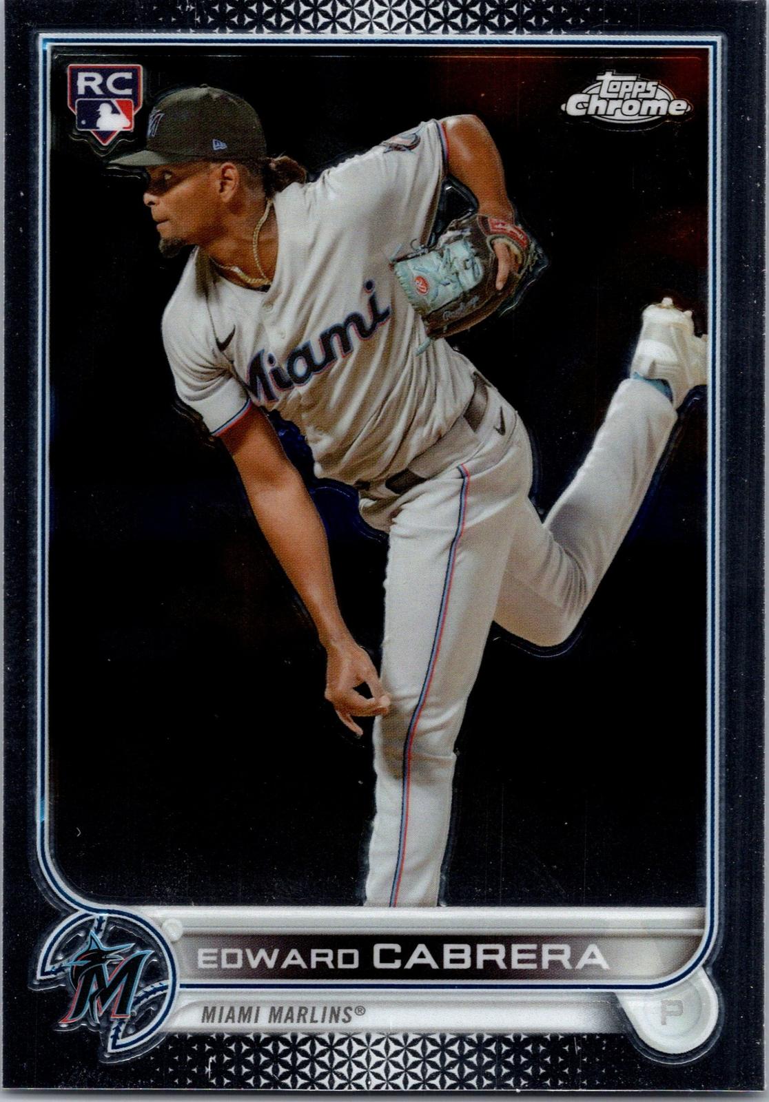 2022 Topps Chrome Sonic #64 Edward Cabrera
