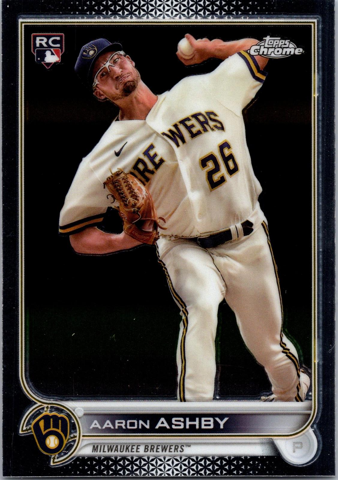 2022 Topps Chrome Sonic #80 Aaron Ashby