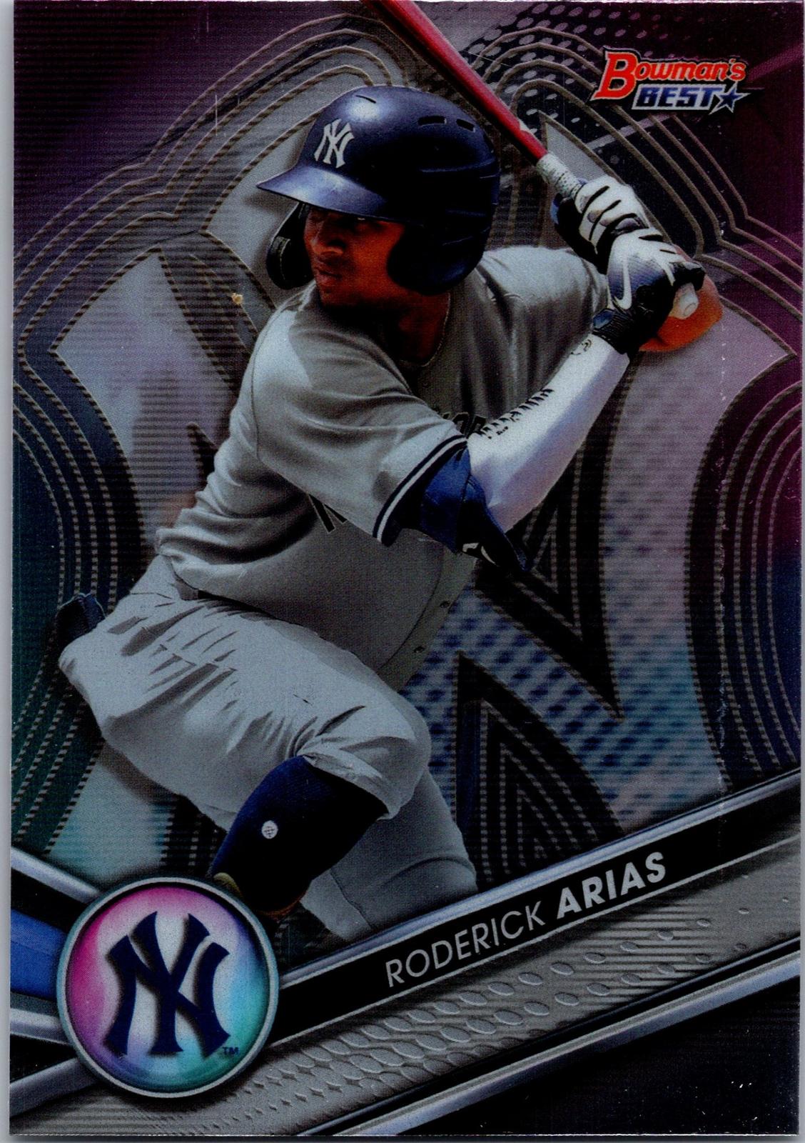 2022 Bowman's Best #TP-13 Roderick Arias Top Prospects Refractor
