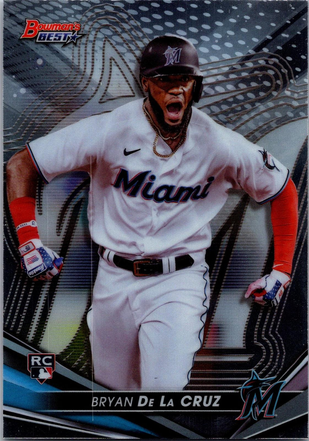 2022 Bowman's Best #8 Bryan De La Cruz Refractor