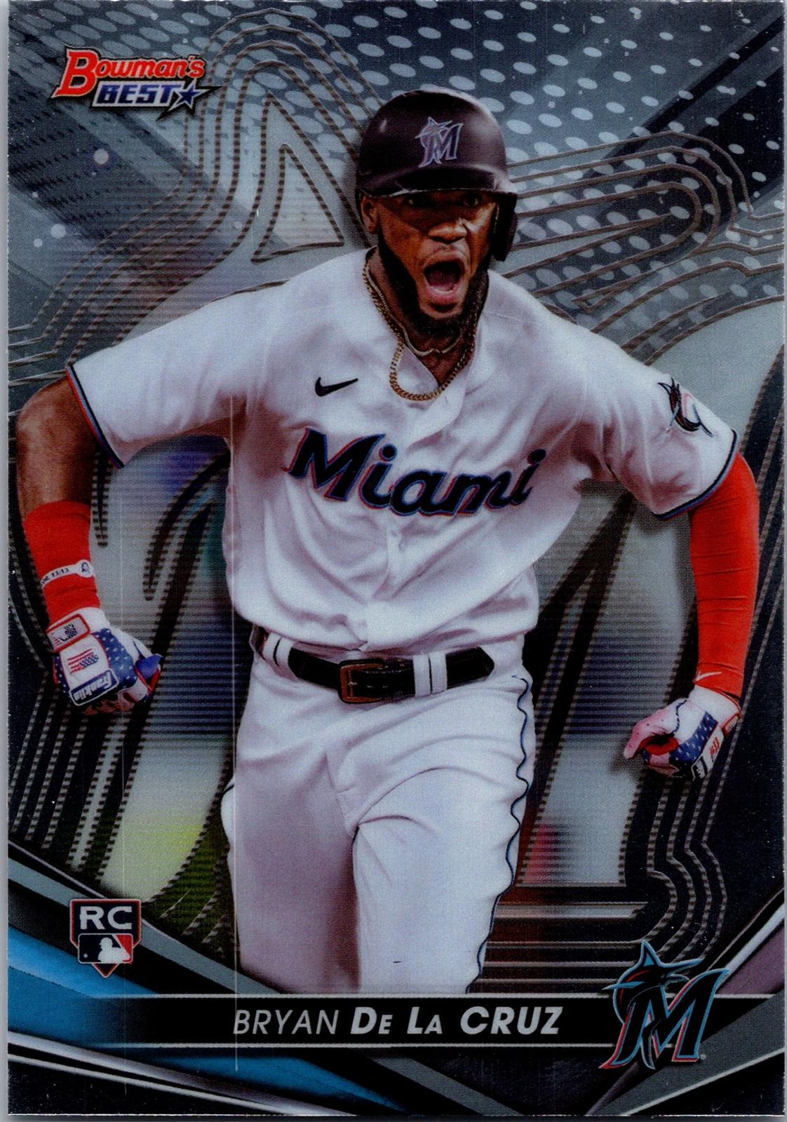 2022 Bowman's Best #8 Bryan De La Cruz Refractor