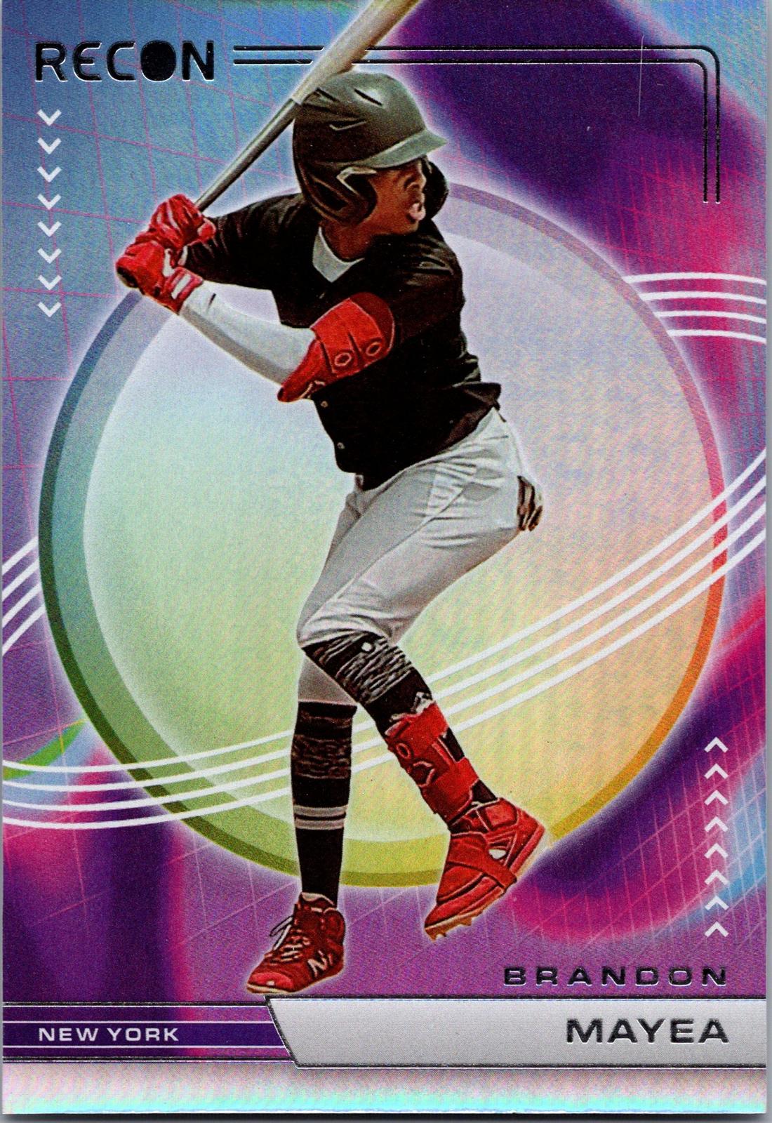 2023 Panini Chronicles #7 Brandon Mayea Recon