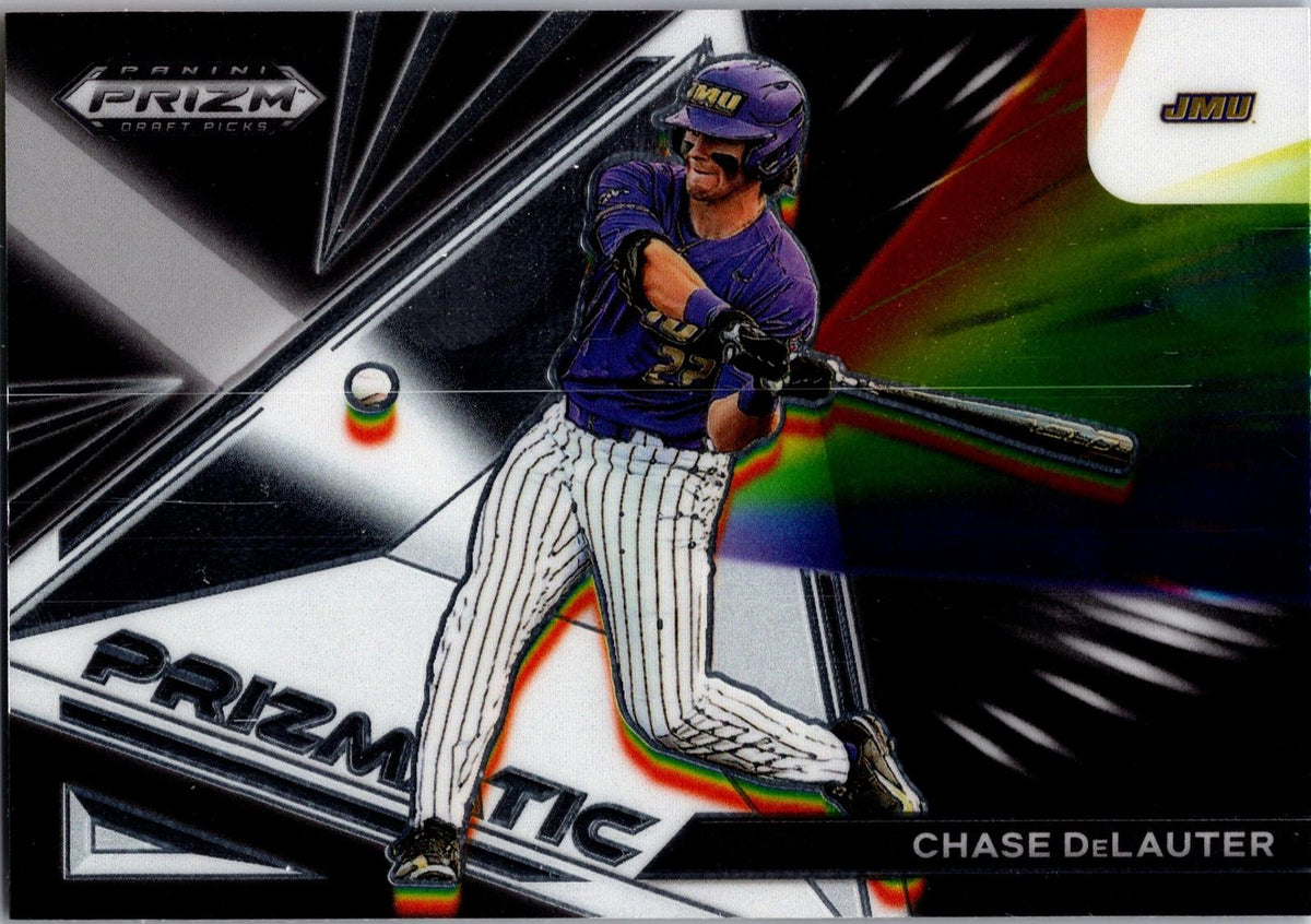 2022 Panini Prizm Draft Picks #PZ-CD Chase DeLauter Prizmatic