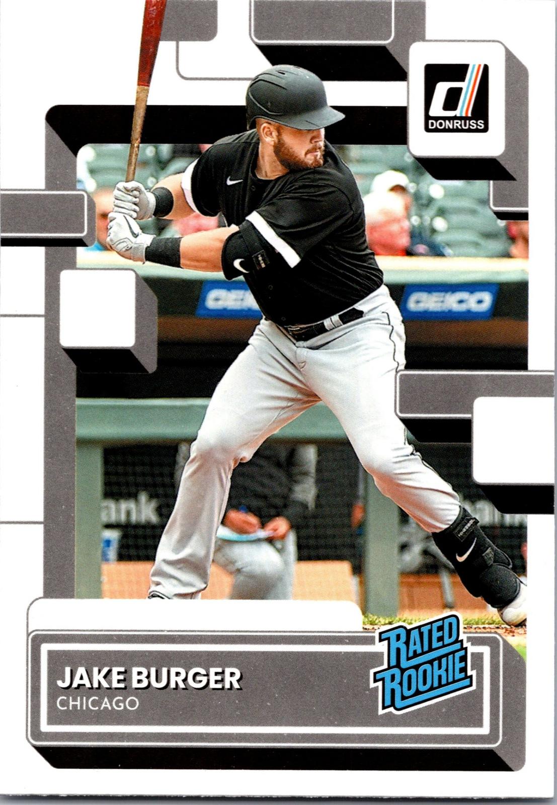 2022 Donruss #37 Jake Burger Holo Purple