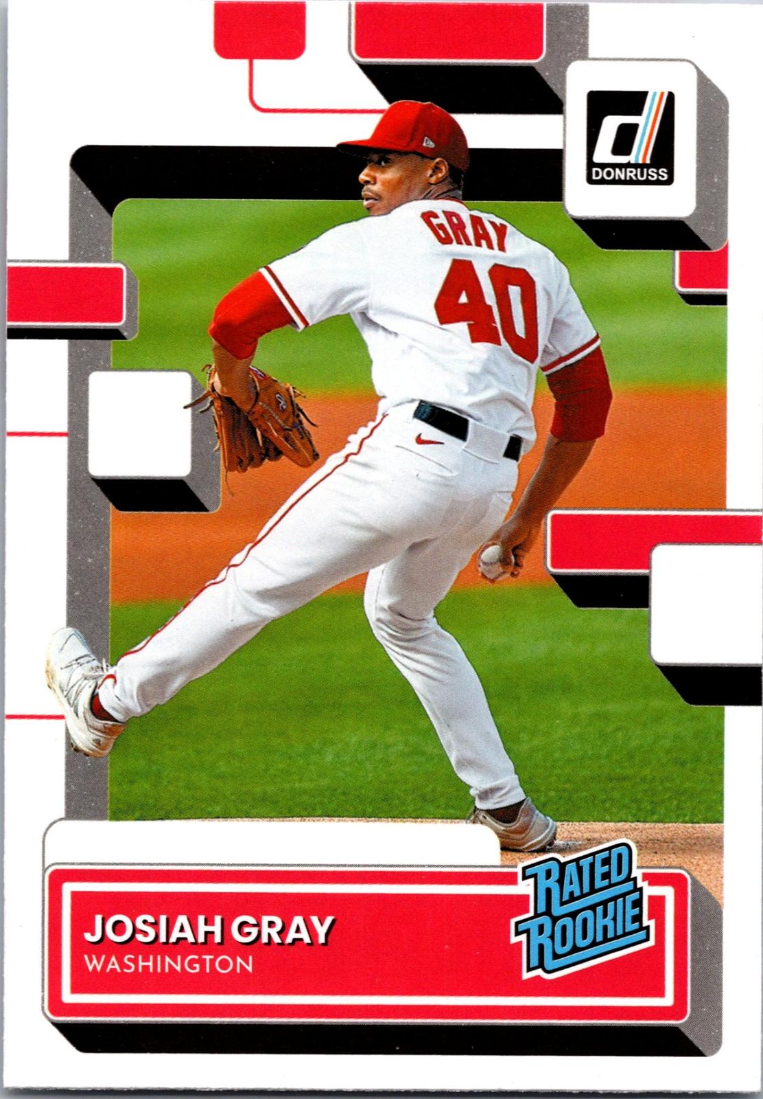 2022 Donruss #42 Josiah Gray