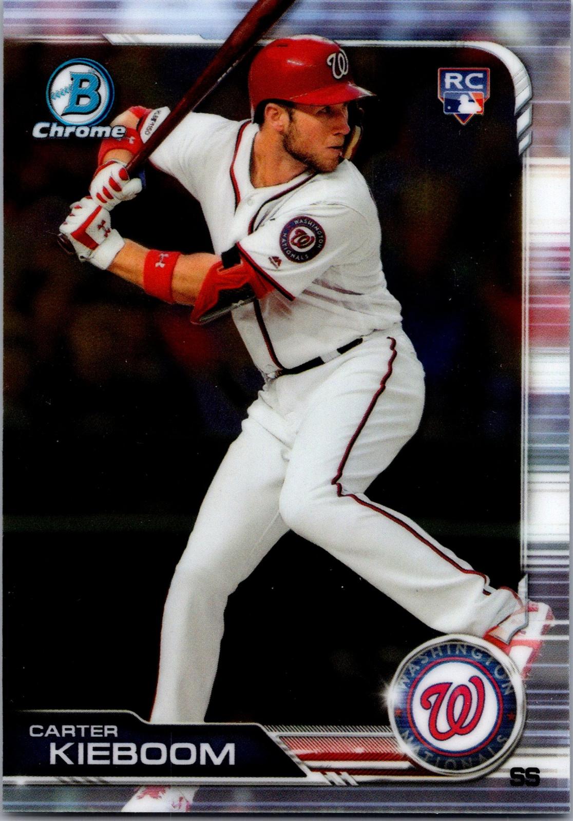 2019 Bowman Chrome #74 Carter Kieboom