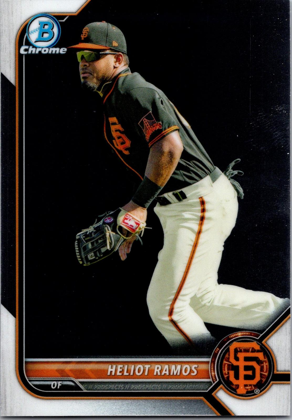 2022 Bowman #BCP-35 Heliot Ramos Chrome Prospects