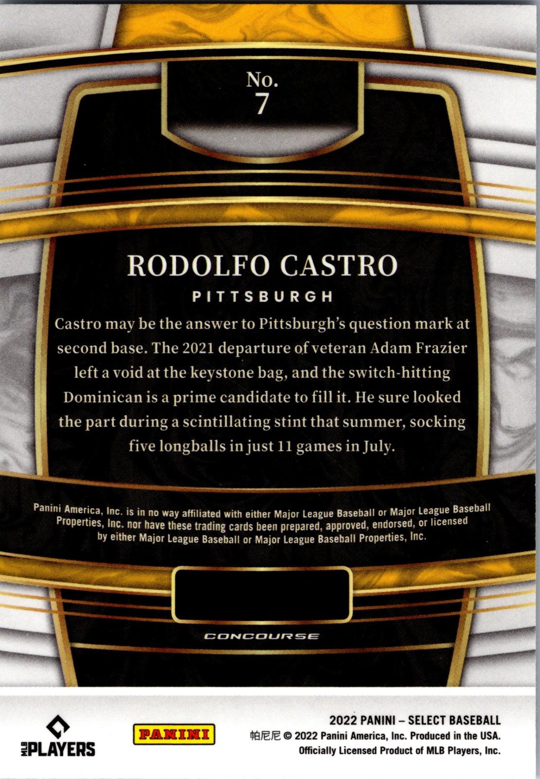 2022 Panini Select #7 Rodolfo Castro