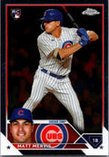 2023 Topps Chrome Update #USC112 Matt Mervis