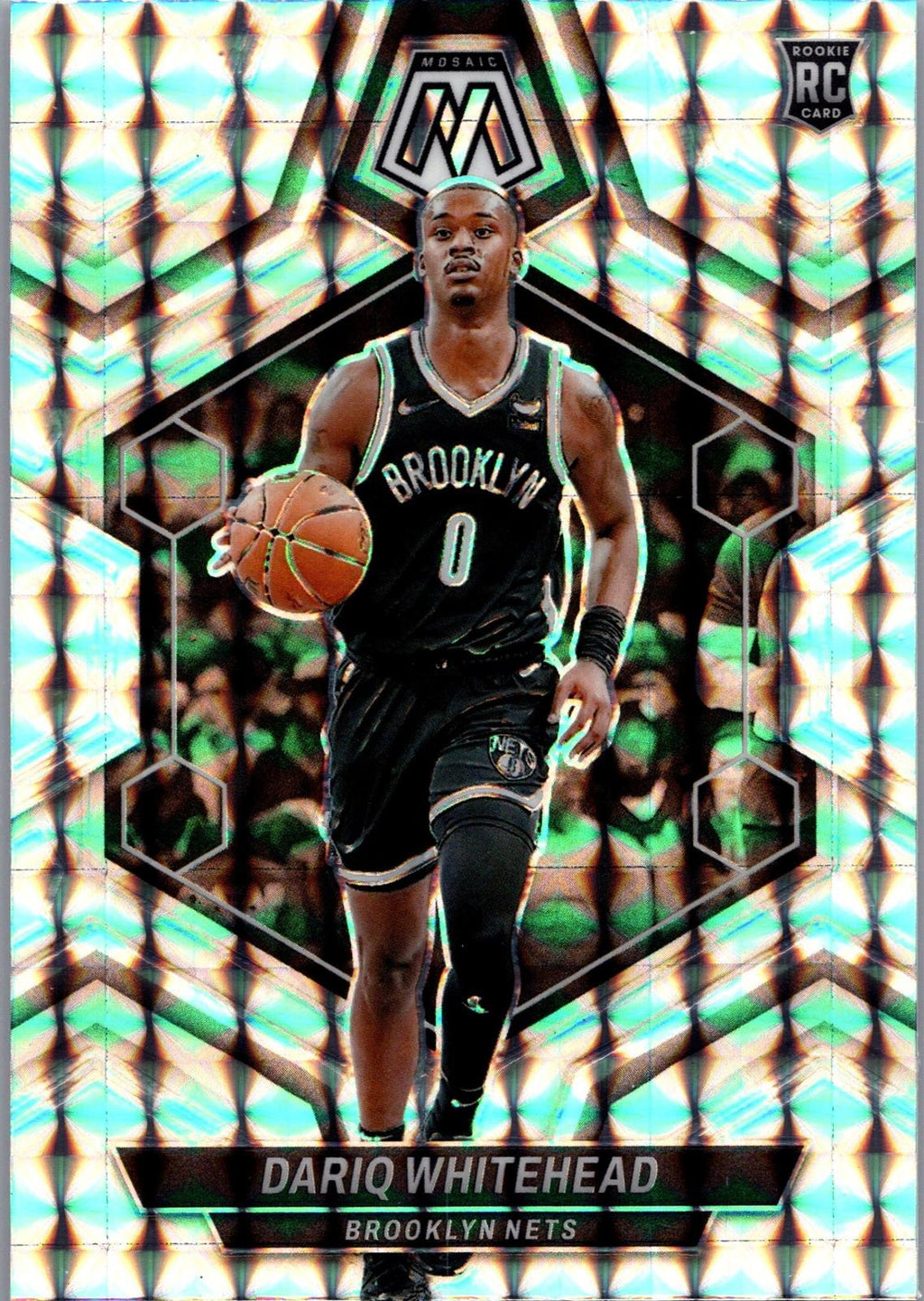 2023-24 Panini Mosaic #247 Dariq Whitehead Mosaic
