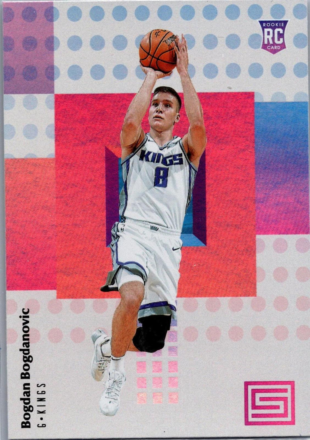 2017-18 Panini Status #115 Bogdan Bogdanovic Aqua