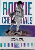 2017-18 Panini Status #5 Lonzo Ball Rookie Credentials