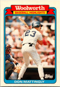 1988 Topps Woolworth Baseball Highlights #4 Don Mattingly