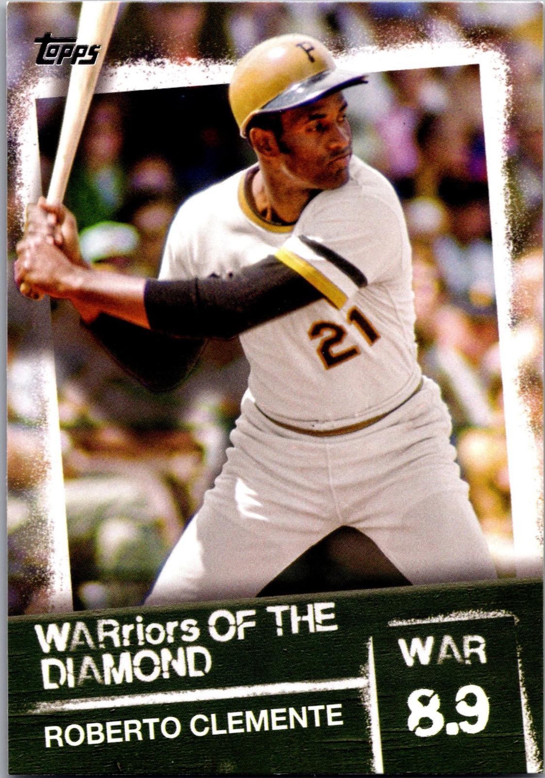 2020 Topps #WOD-42 Roberto Clemente WARriors of the Diamond