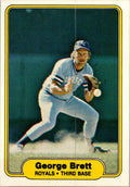 1982 Fleer #405 George Brett